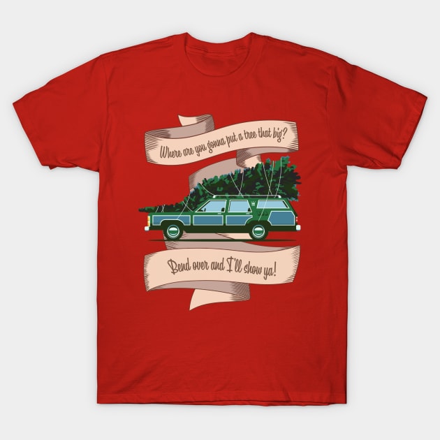 Family Truckster T-Shirt by beopots